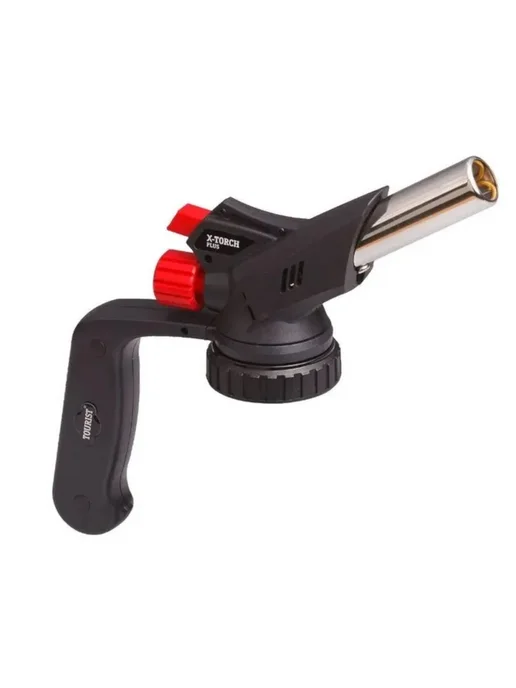 Tourist Газовая горелка с пьезоподжигом X-Torch Plus, черный, фото 6
