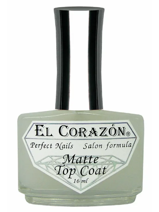 El Corazon Матовое топовое покрытие "Matte Top Coat" 16 мл, 16 мл, фото 3
