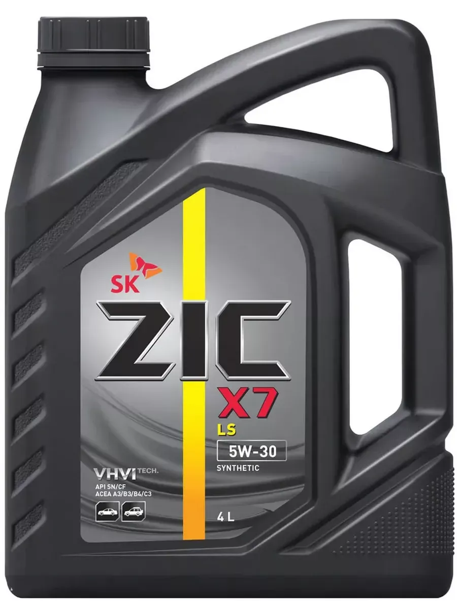 Моторное масла ZIC X7 LS 5W30 API SN/SF 4л OilMax 559296060 купить за ...