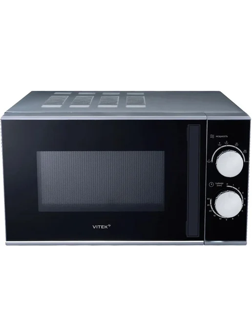 Микроволновая печь Vitek VT-MW0823 23л 900Вт серебристый/черный, черный, фото 8