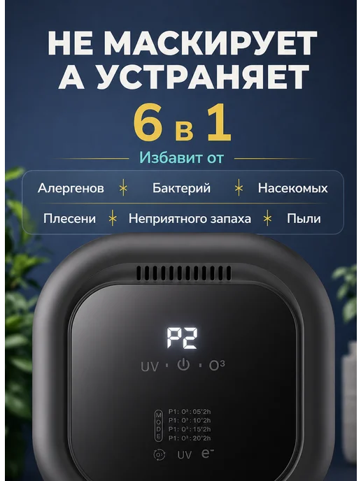 Озонатор воздуха для квартиры и автомобиля, вариант, фото 3