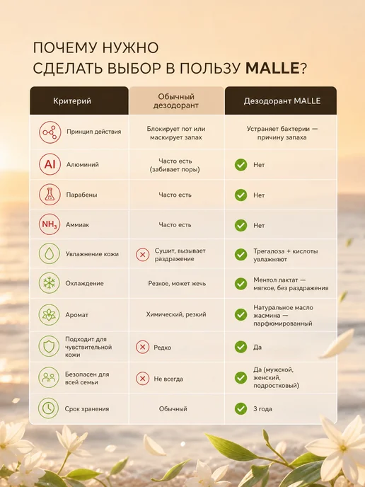 MALLE Дезодорант женский спрей,парфюмированный, 100 мл, 100 мл, фото 5