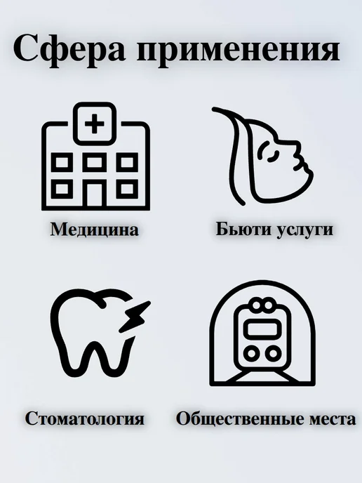 Medical M Маски одноразовые 100 штук черные, черный, фото 4