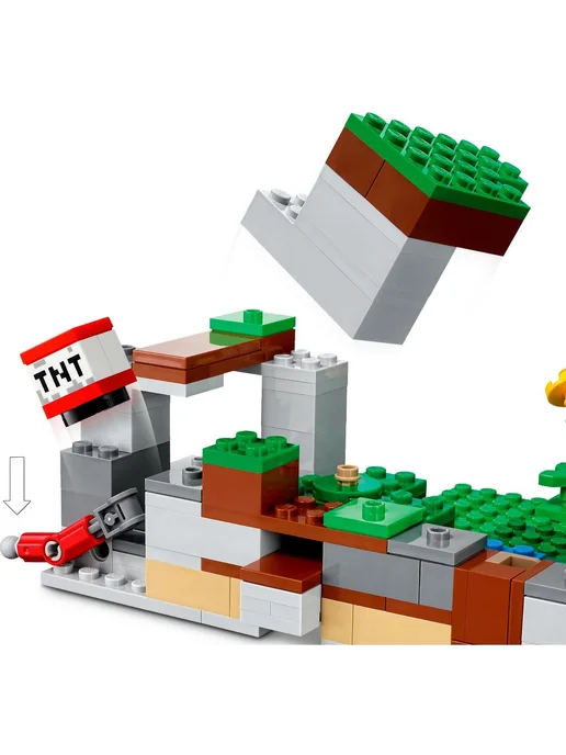 LEGO Minecraft Кроличье ранчо 21181, белый, фото 7