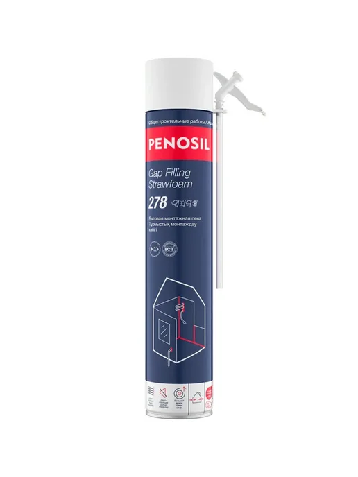Penosil Монтажная пена профессиональная Gap Filling 278 650 мл, 650 мл, фото 7