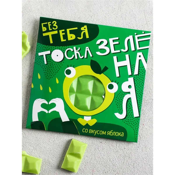 Цветная кондитерская плитка