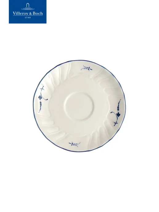 Villeroy & Boch Блюдце для чашки под эспрессо 12 см, Old Luxembourg, синий