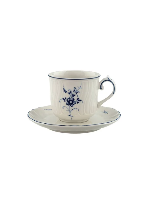 Villeroy & Boch Блюдце для чашки под эспрессо 12 см, Old Luxembourg, синий, фото 2