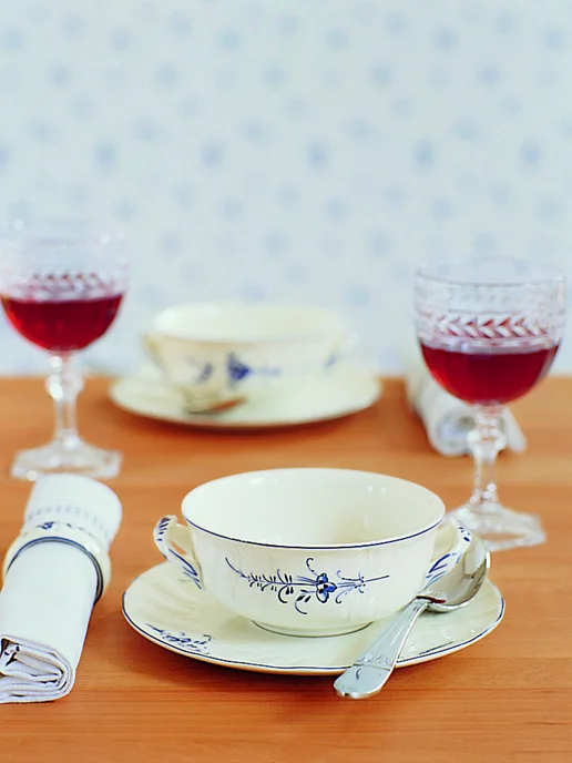 Villeroy & Boch Блюдце для суповой чаши 19 см, Old Luxembourg, синий, фото 3