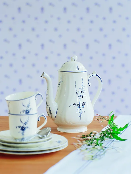 Villeroy & Boch Кофейник на 6 персон 1300 мл, Old Luxembourg, Премиум-Фарфор, 1,3 л, фото 7