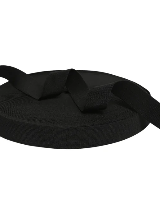 VIZHNA accessories Резинка бельевая Премиум Черная 20мм*5м, 25мм, 5м, фото 3