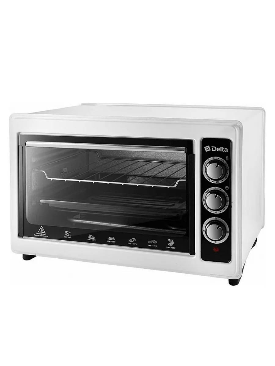 Мини-печь электрическая настольная DELTA D-0123, 37л