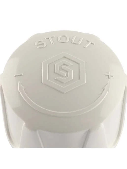 STOUT Клапан ручной терморегулирующий 1 2" угловой ВН, вариант, фото 8