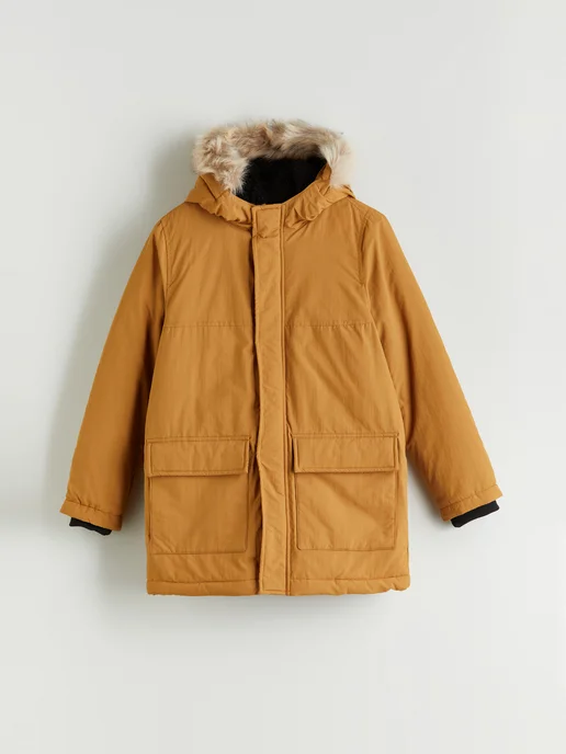 LC Waikiki женское мальчики Пальто с капюшоном для мальчиков, коричневый