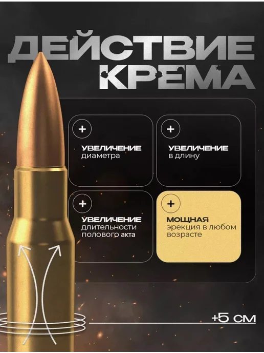 MAGNATE Plus Титан крем - гель для увеличения члена, титан, фото 2