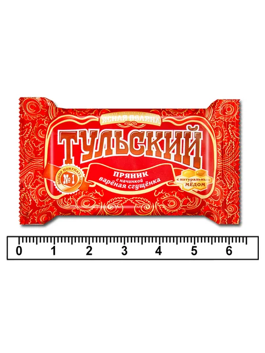 Тульский Пряник МАЛЕНЬКИЙ "Вареная сгущенка" с начинкой 45 г, 45 г, фото 2