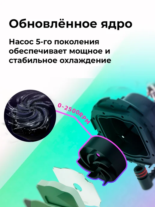 ID-COOLING Водное охлаждение для пк FX360 Pro Black, белый, фото 2