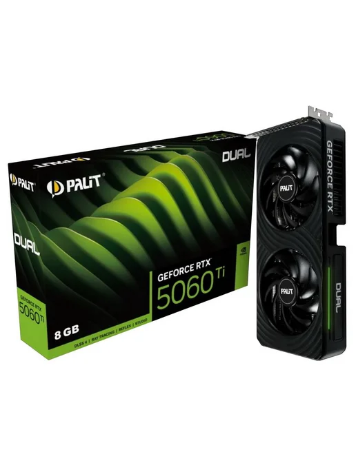 Palit Видеокарта RTX 5060 Ti 8 ГБ RTL (NE7506T019P1-GB2062D), 8 ГБ, фото 2