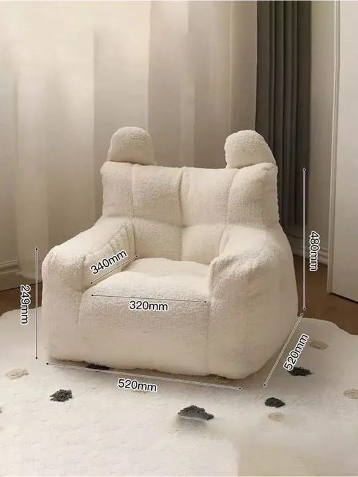 диван детский，детский мягкий диванчик，52*52*48, 52x52x48, фото 3