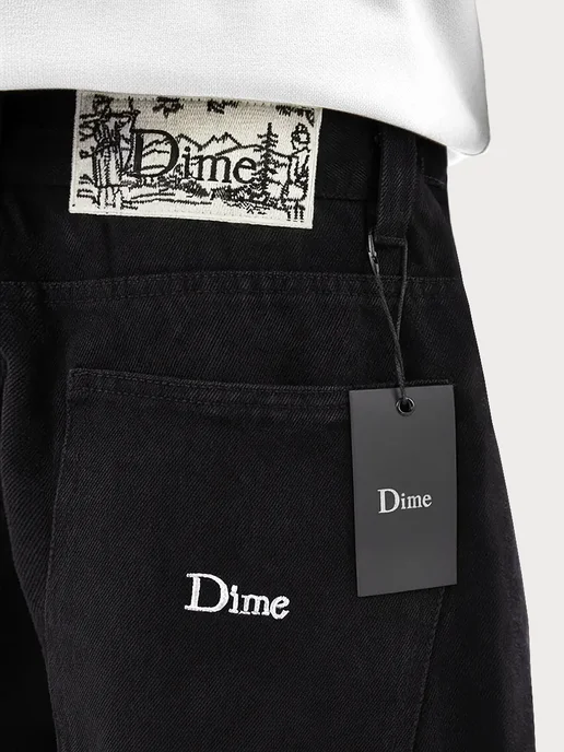 Джинсы диме широкие багги y2k Dime