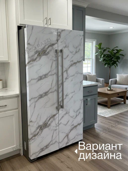 Deco Razzi Пленка самоклеящаяся для кухни и мебели, 60х300 см, серый, фото 5