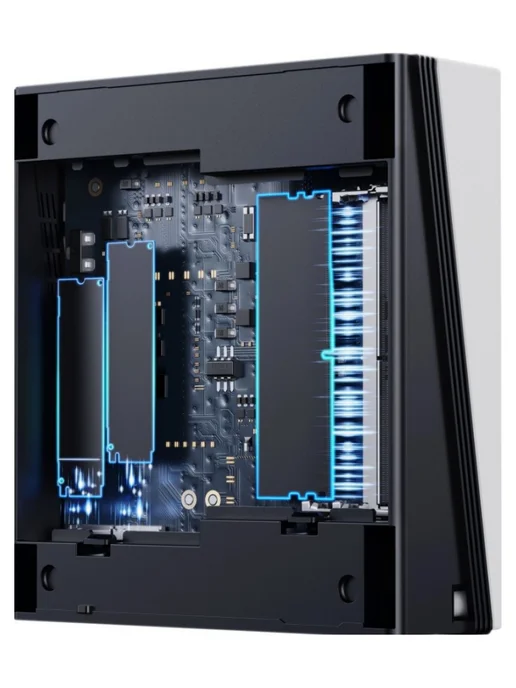 CHUWI Неттоп Ubox (Ryzen 5 6600H 3.3ГГц, белый, фото 6
