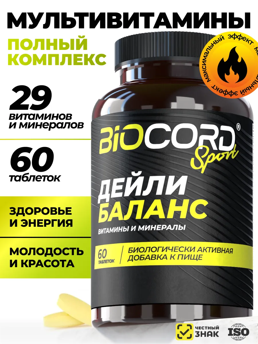 Витаминный комплекс Мультивитамины для женщин, мужчин и подростков