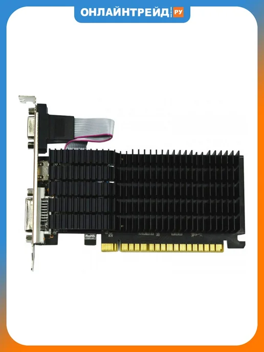 AFOX Видеокарта GeForce G210 LP 1G, AF210-1024D2LG2, 1 г