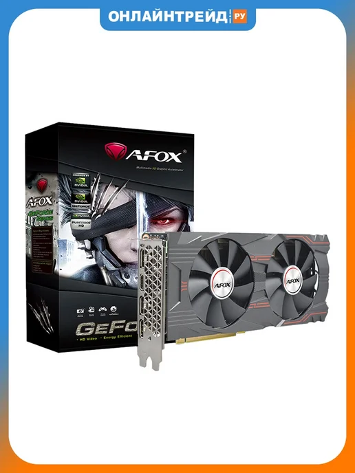 AFOX Видеокарта GeForce RTX 2060 SUPER 8G, AF2060S-8192D6H7, 8 г