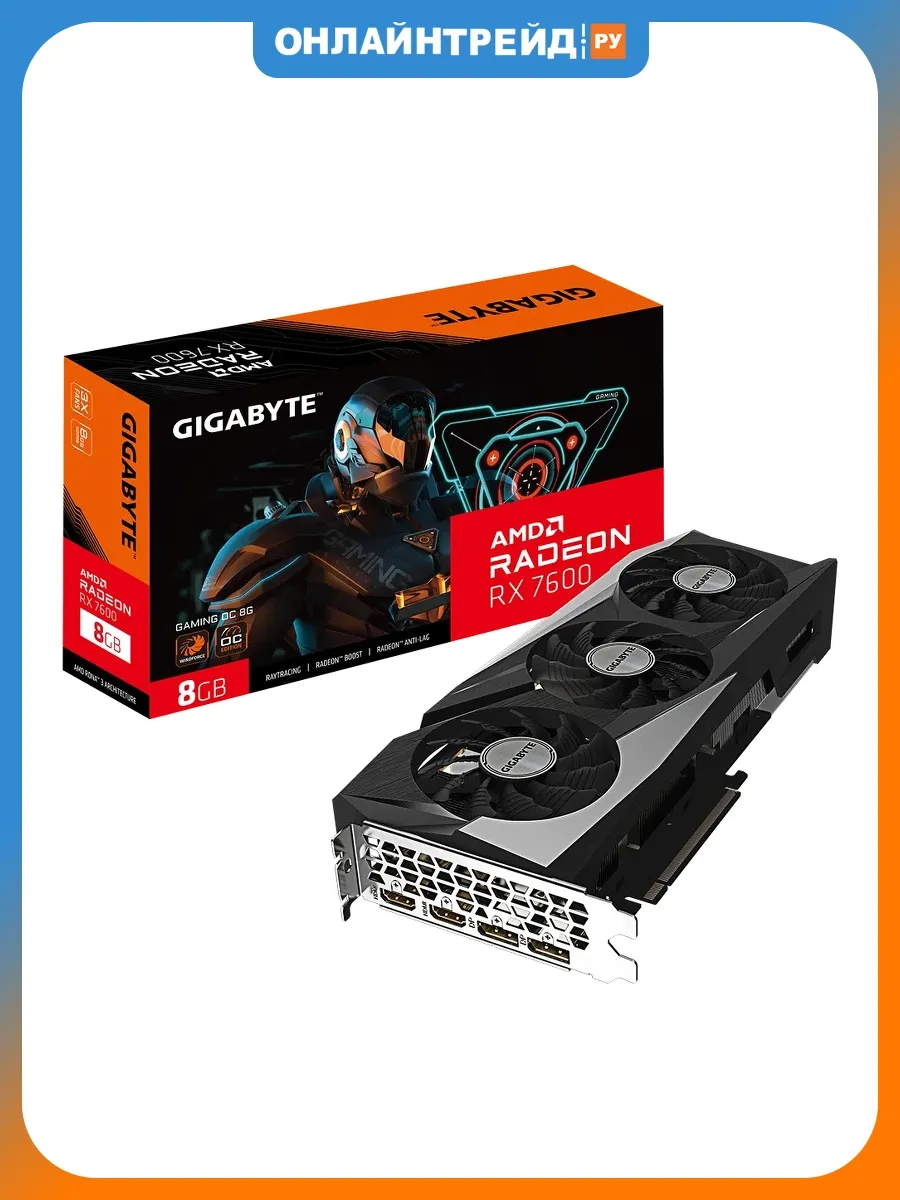 Видеокарта Radeon RX 7600 GAMING OC 8G