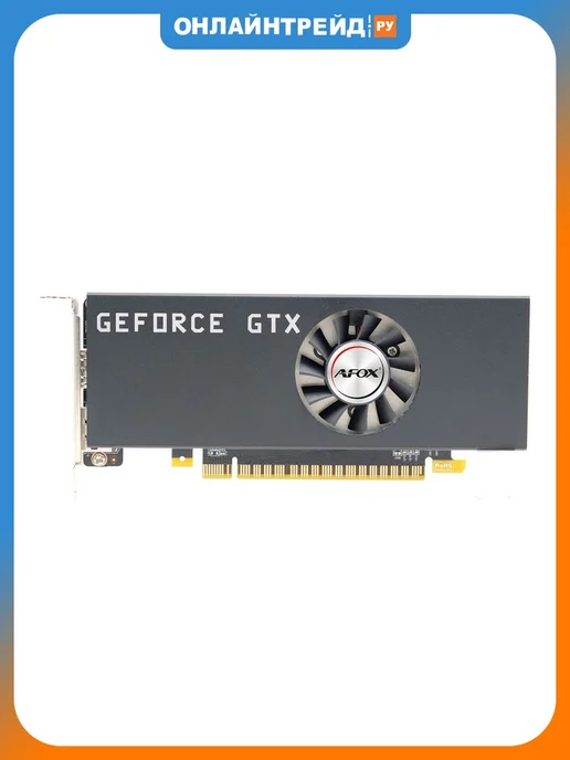 Видеокарта GeForce GTX 1050 Ti LP SINGLE FAN 4G