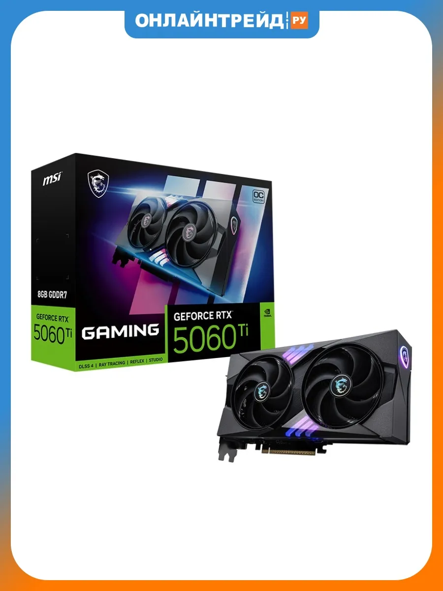 Видеокарта GeForce RTX 5060 Ti GAMING OC 8G