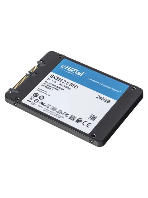 Ssd crucial bx500 480gb, 240 ГБ, фото 4