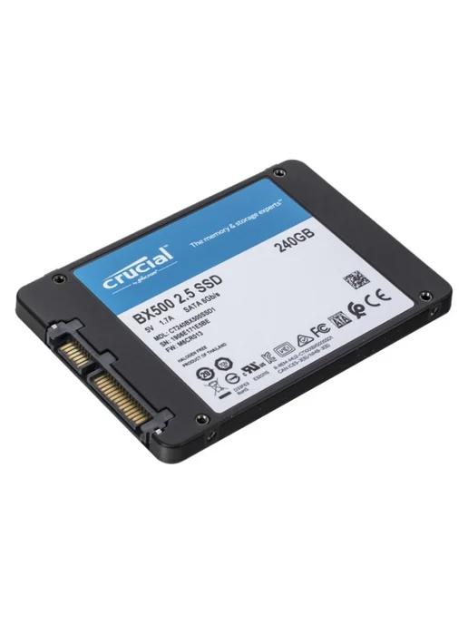 Ssd crucial bx500 480gb, 240 ГБ, фото 5