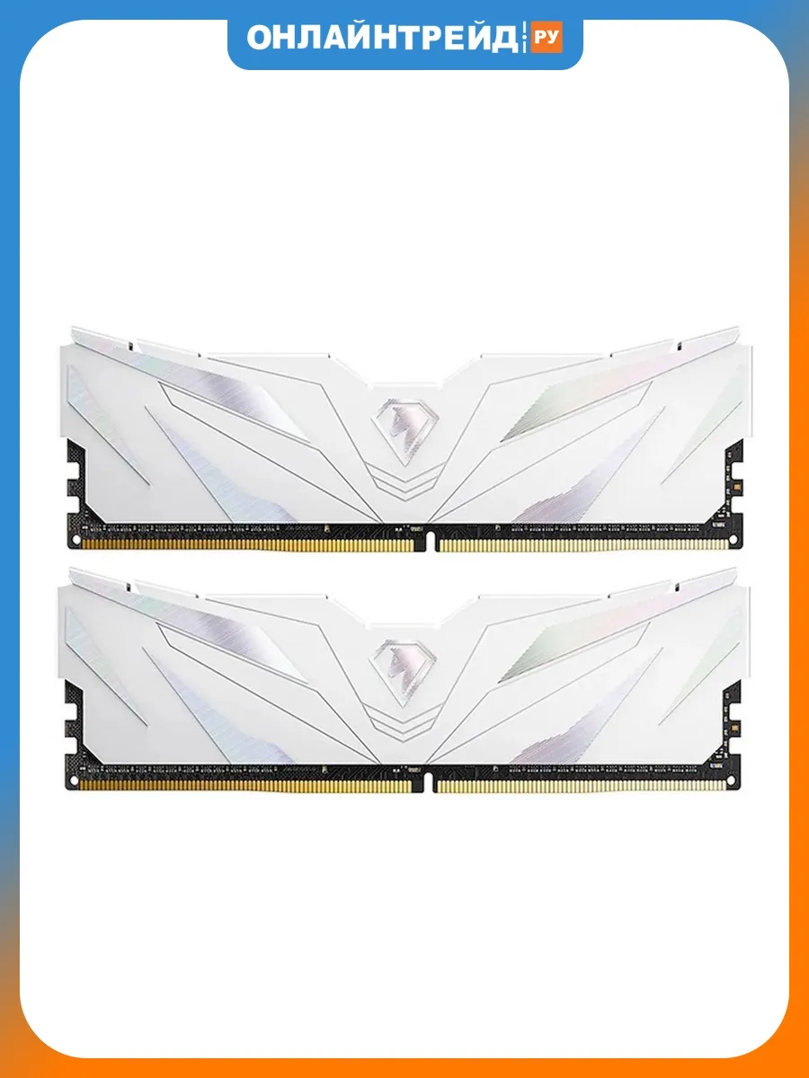 Shadow DDR4 II 16GB (8Gbx2) 3200MHz PC25600 CL16, White с радиатором (NTSWD4P32D