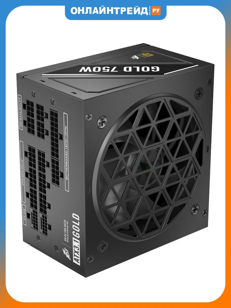 Блок питания NGDP 750W, 80+Gold, ATX 3.1
