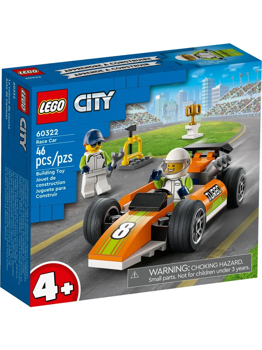 Конструктор LEGO City 60322 Гоночный автомобиль