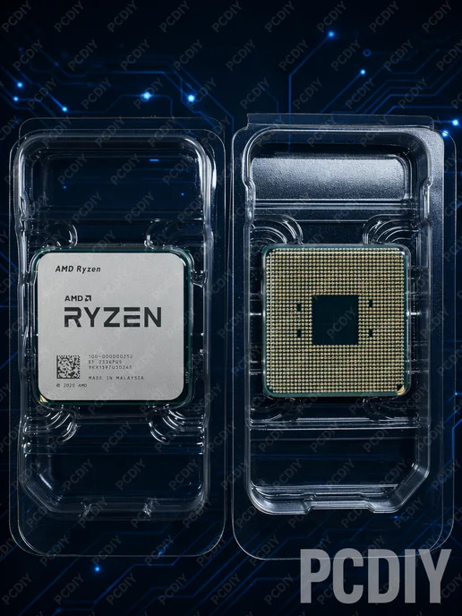 AMD 5600 Ryzen5 Процессор AM4 CPU AM4 DDR4, 5500 AM4 CPU, фото 2