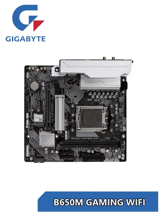 Gigabyte B650M GAMING WIFI материнская плата AM5 AMDRYZEN70008000 000, в упаковке 1,4 кг, фото 4