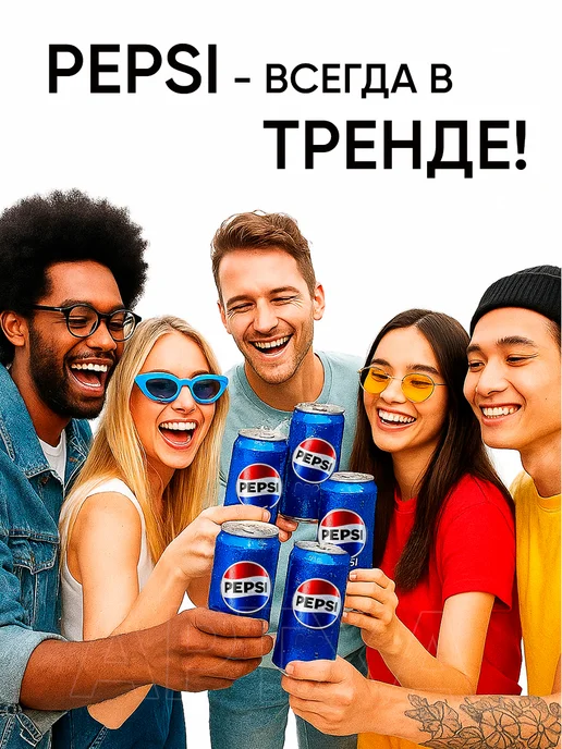 pepsi Газировка пепси кола в банках, 3,96 л, 12 шт, фото 4