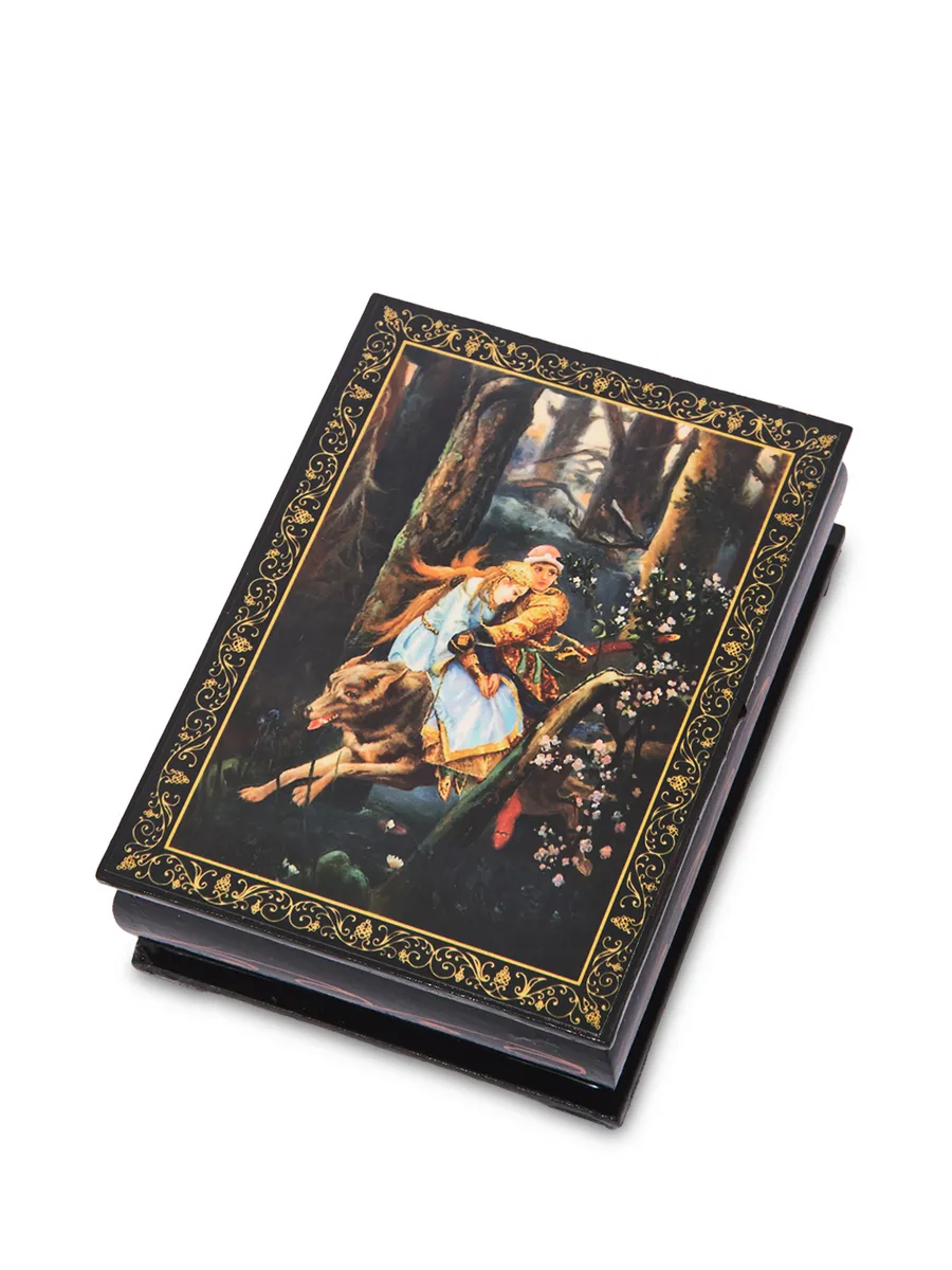 Шкатулка в технике декупаж (8х10х4)
