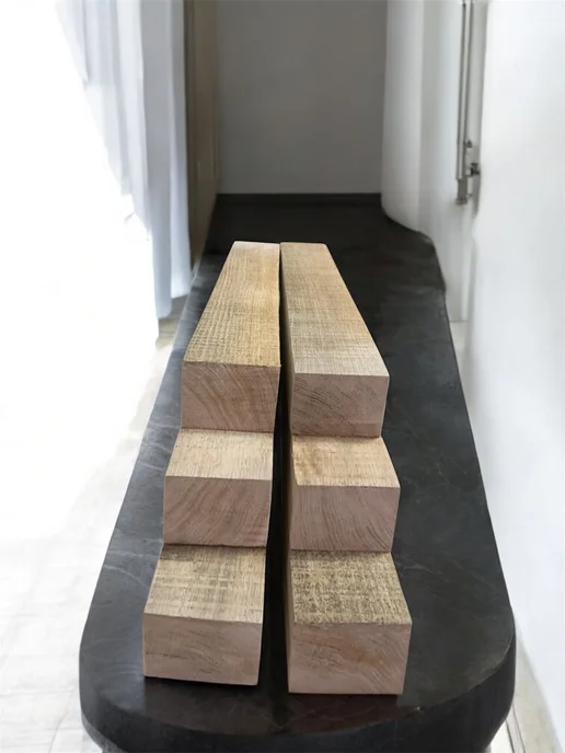 Дуб необработанный бруски 50х7х5 см 6 шт, 50x7x5 см, 6 шт, фото 4