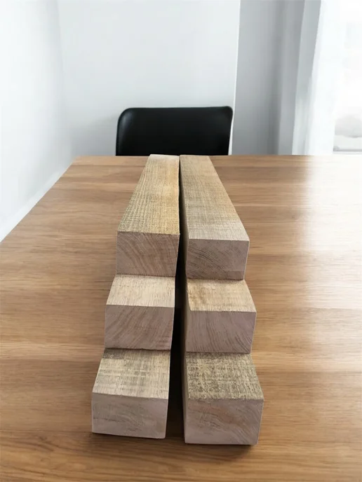 Дуб необработанный бруски 50х7х5 см 6 шт, 50x7x5 см, 6 шт, фото 5