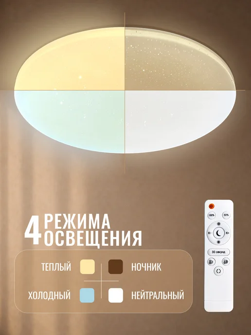 WEDO LIGHT Люстра потолочная светодиодная, белый, фото 6
