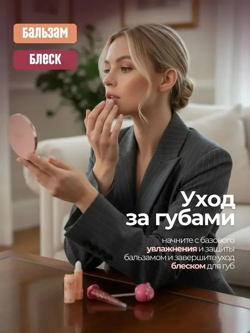 MAVELLIN Подарочный набор косметики на новый год, синий, фото 4