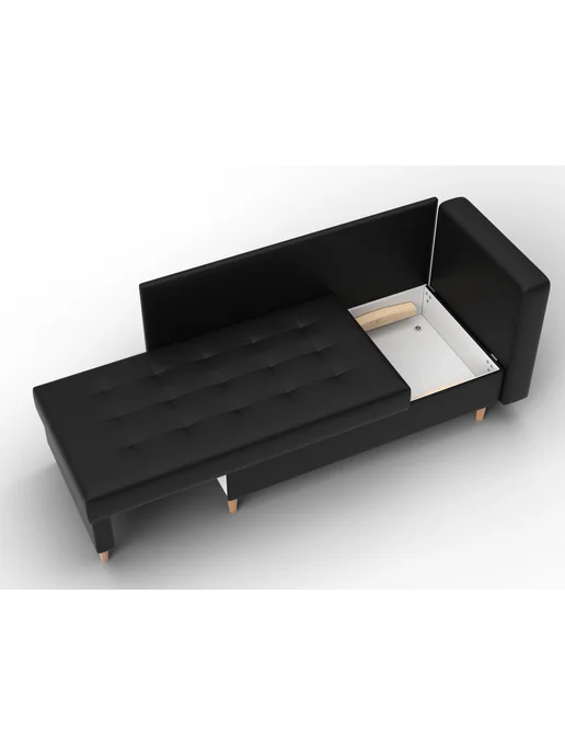 Хит Диванов Кушетка Лига-098, черный, фото 7