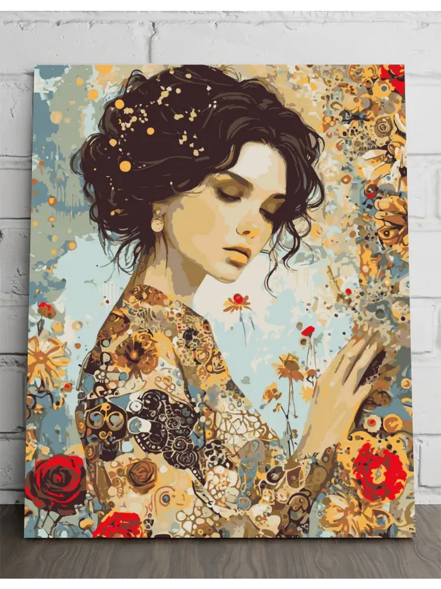 Картина по номерам - Густава Климта — 40×50 см