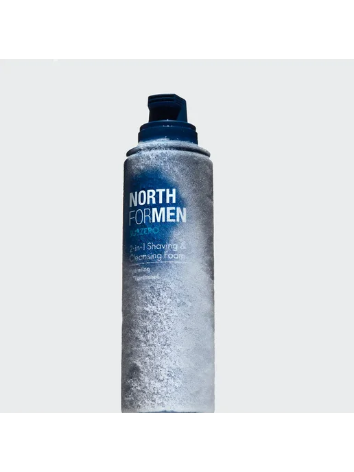 Пена для бритья и умывания 2 в 1 North For Men, 200 мл, фото 2