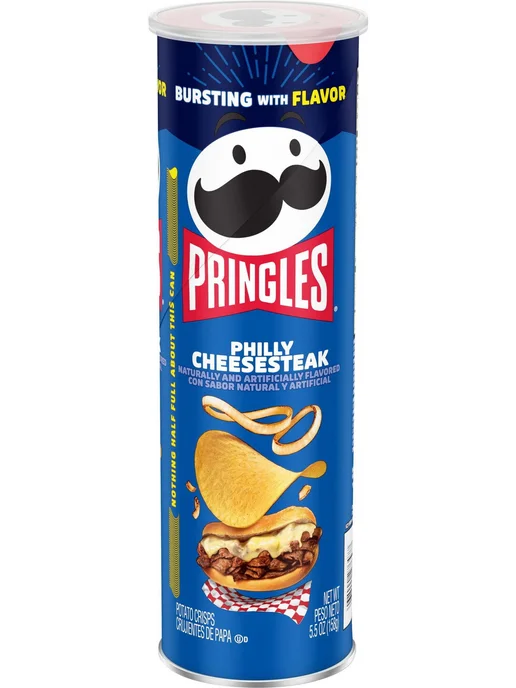 Pringles Чипсы картофельные Принглс Philly Cheesesteak, вариант, фото 2