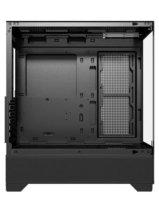 Powercase Компьютерный корпус Luminous, чёрный (CLB-L0), черный, фото 3
